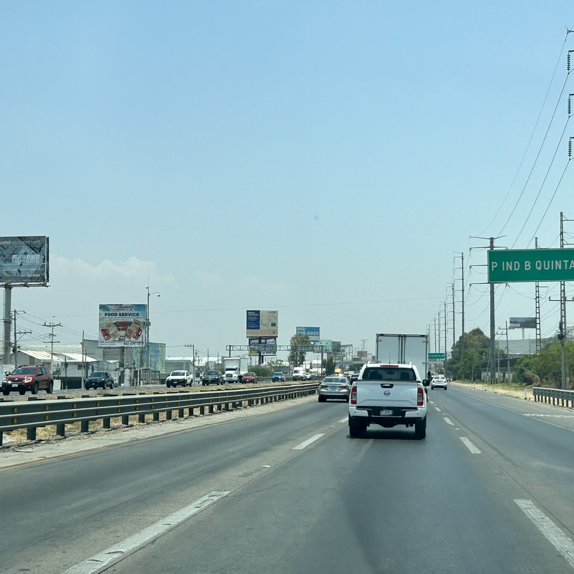 Lateral Autop. Mex-Qro, km 198+600, El Carmen