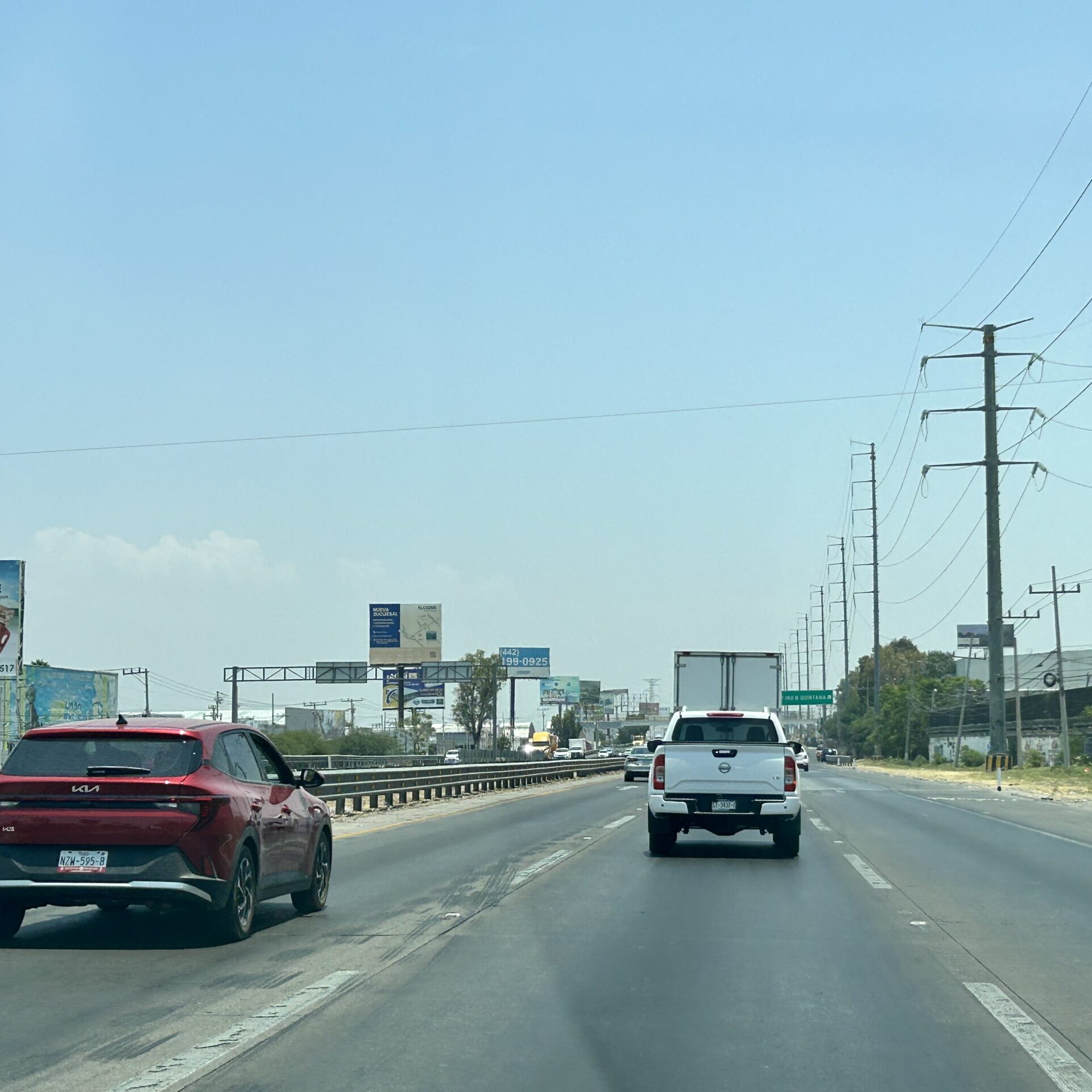 Lateral Autop. Mex-Qro, km 198+600, El Carmen