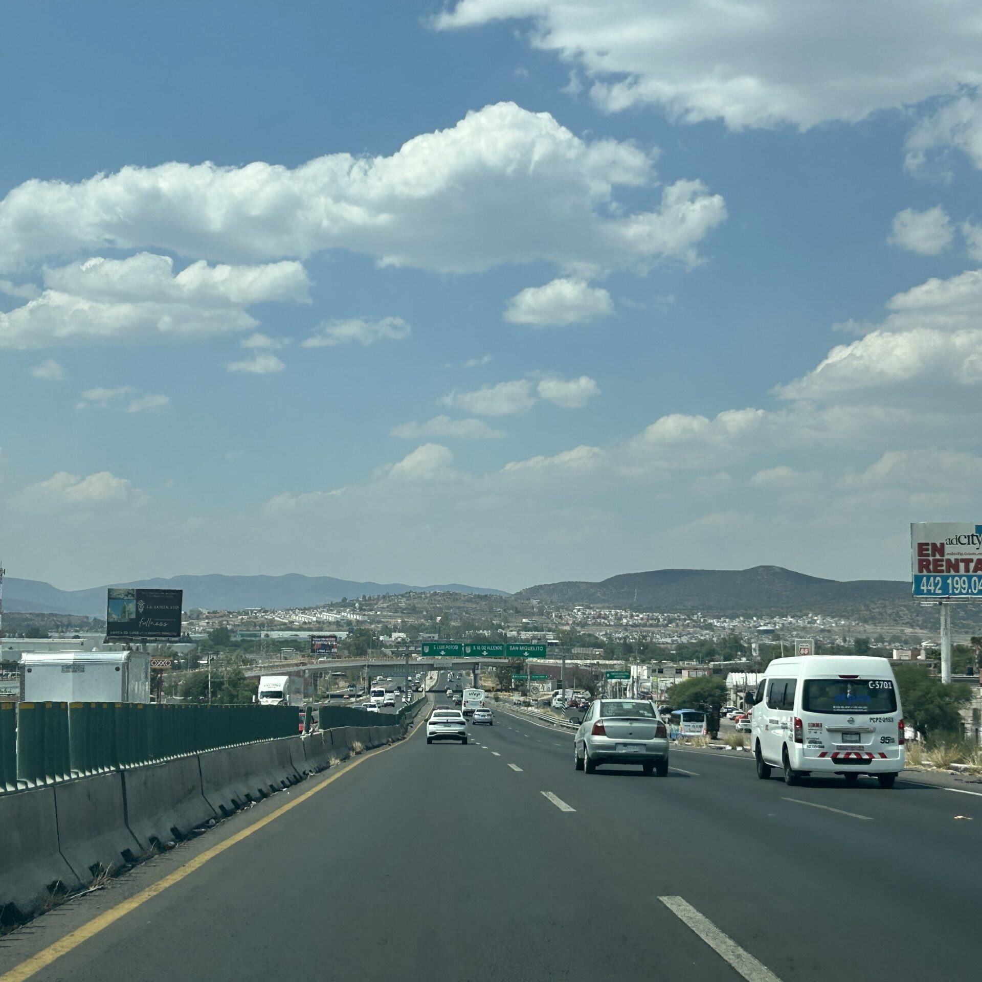 Autopista Qro - SLP km 20+400 Santa Rosa Jáuregui